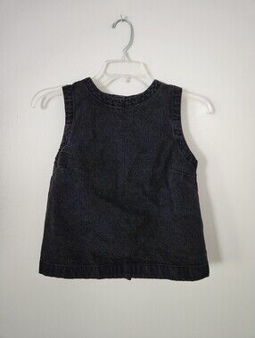 NWT Abercrombie Black Denim Top Size XXS